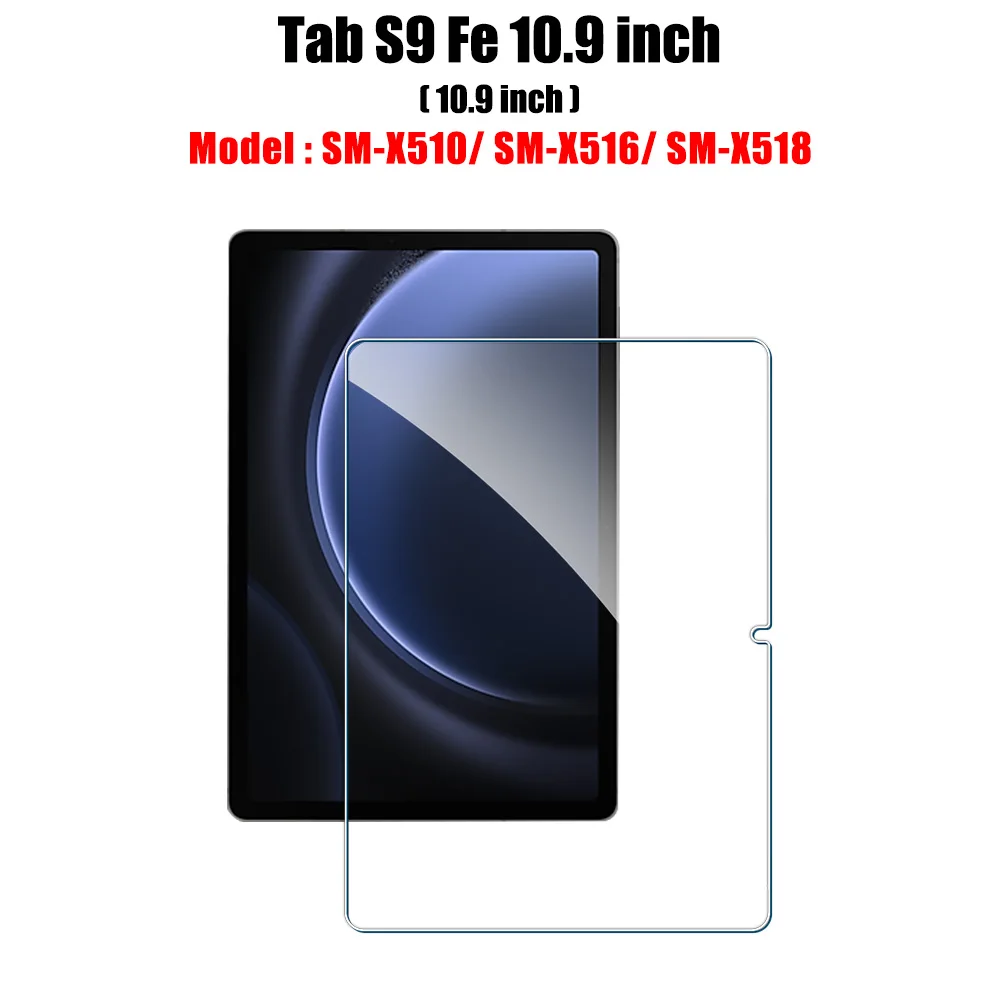 Premium 9H Tempered Glass Screen Protector - Clear, Anti-Scratch, Full Coverage