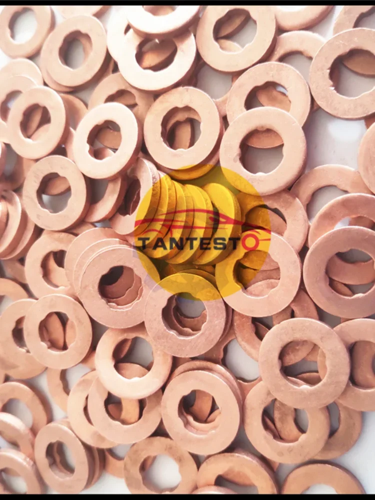Diesel Common Rail Injector Nozzle Copper Washer Seal O Ring Pad Gasket Pump Repair Tool 7x15mm/9x18mm