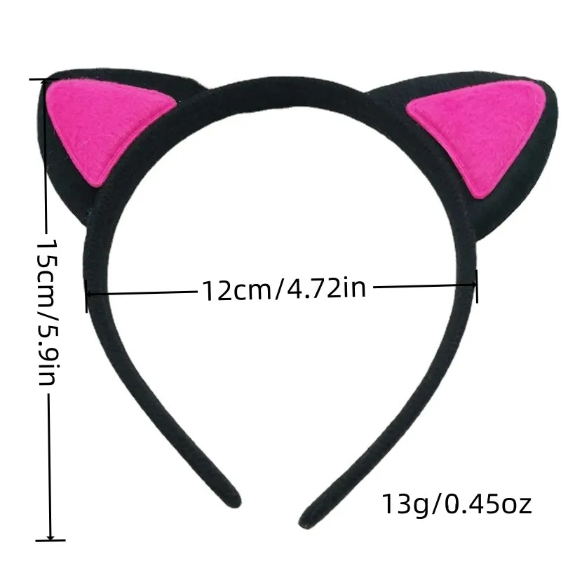 Bandeau de sauna oreilles de chat pour filles, bandeau de cheveux de festival, vêtements de sauna pour enfants, nouveauté