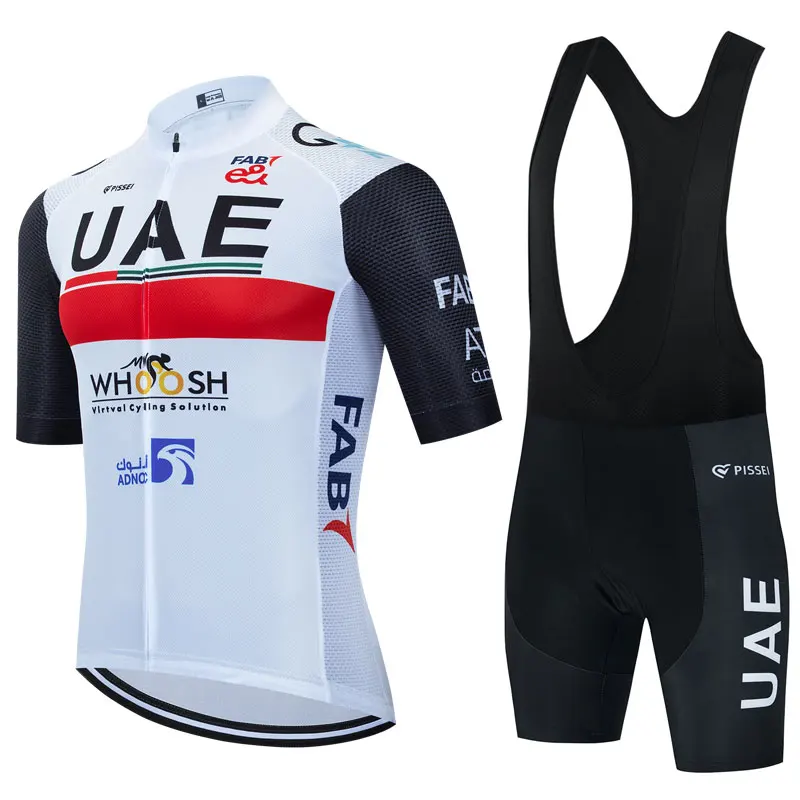 Cycling Jersey Cycling Shirt Cycling Suit Cycling Jersey Set UAE Cycling Jersey Set Man's Team Short Sleeve Cycling Clothing MTB Bike Uniform Maillot Ropa Ciclismo Summer Bicycle Wear