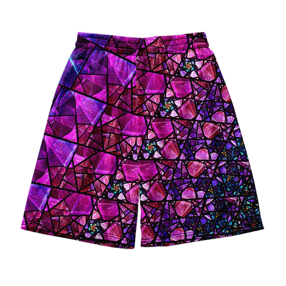 

Пляжные шорты Мужская и женская одежда 3D цифровая печать повседневные шорты модные трендовые штаны для пар 17