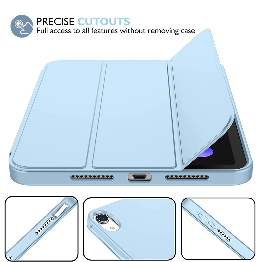 Magnetic Flip Smart Cover with Soft Shell