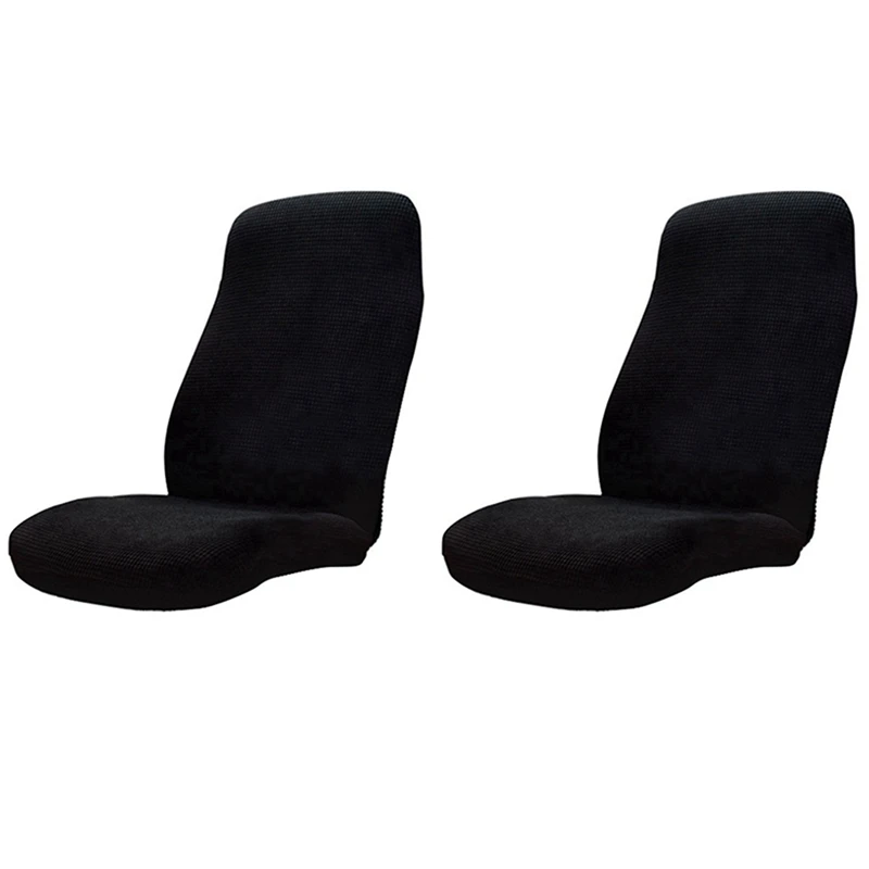 

2X Anti-Dirty Rotating Stretch Office Computer Desk Seat Chair Cover Waterproof Elastic Chair Covers Slipcovers L