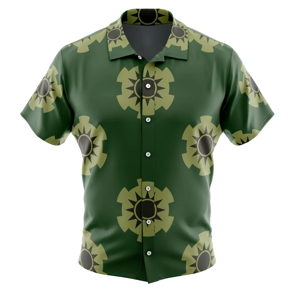 Luffy One Piece Button Up Hawaiian ShirtFashion Trend Breathable Loose Versatile Casual Sports Summer Men 5