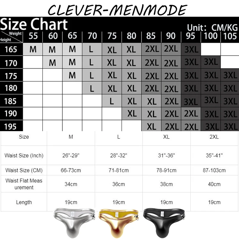Mens Sexy PU Elastic Thong Penis Bag Panties Metal Ring Decor Underwear Men G-String Sissy Bikini male underwear