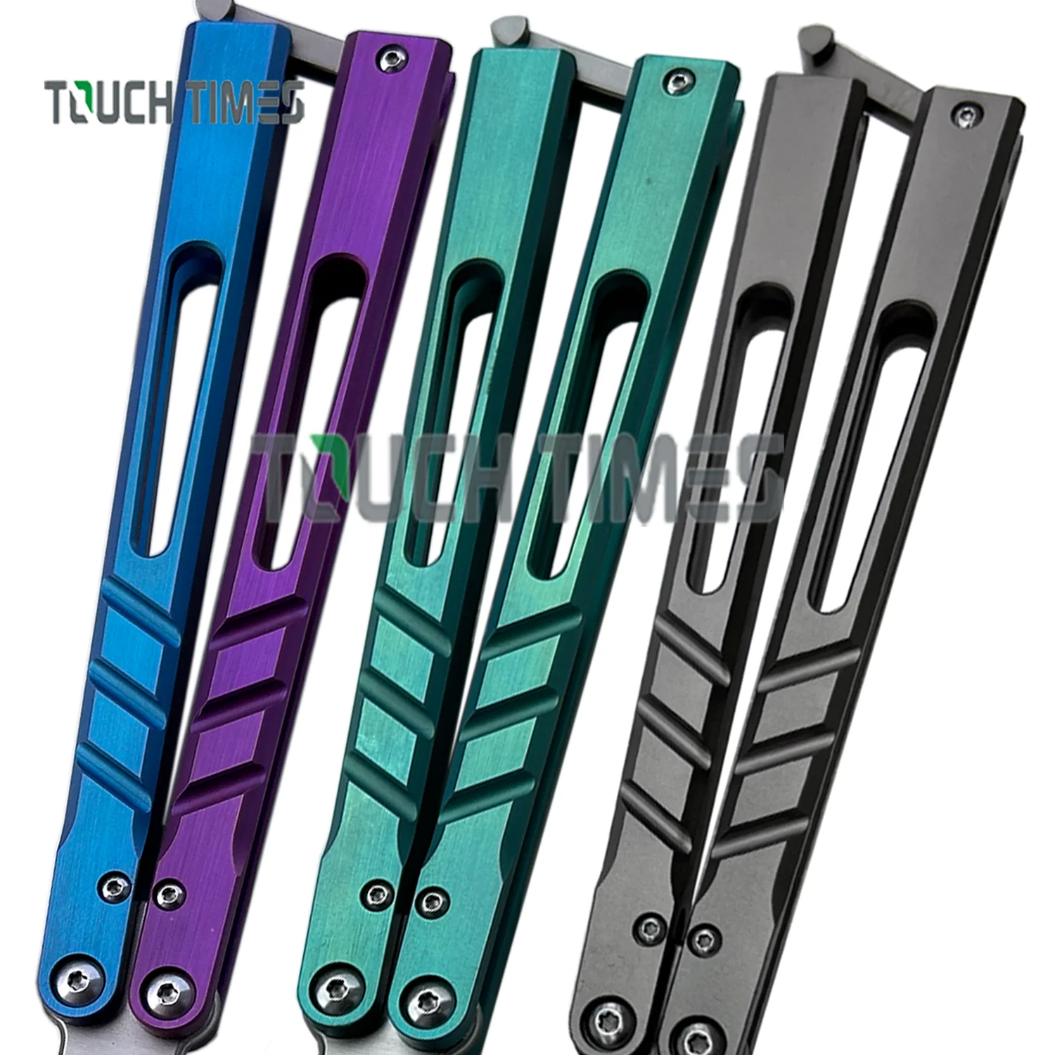 

Тренировочная титановая ручка Theone CHAB Clone Channel Alpha Beast Balisong