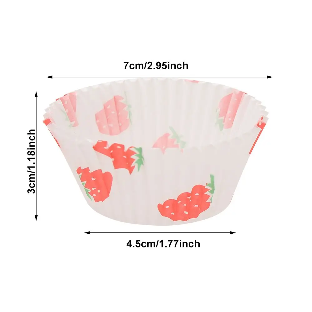 100PCS Paper Cupcake Liners Set 6