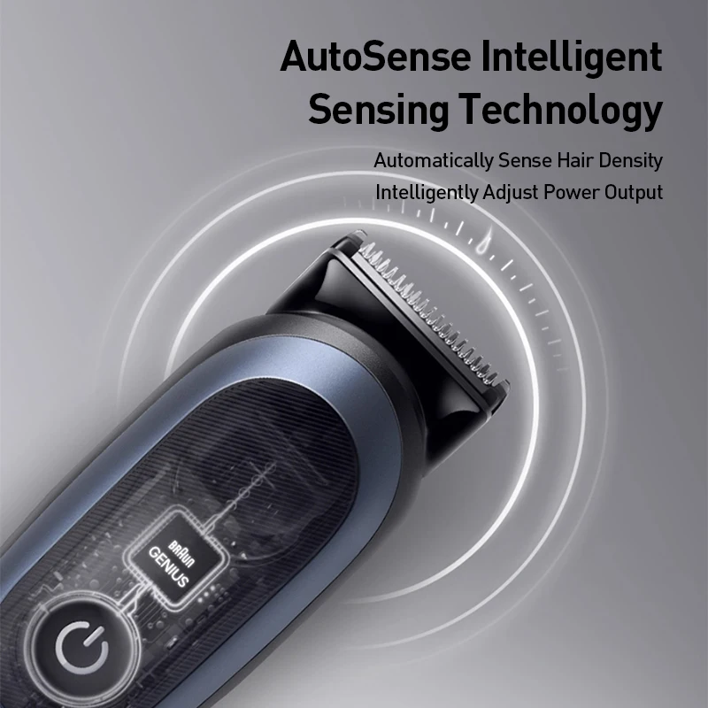 브라운 시리즈 7 Aio7540 남성용 멀티기능 트리머, 남성용 전기면도기, 코털 트리머, 11 in 1 전문 트리머