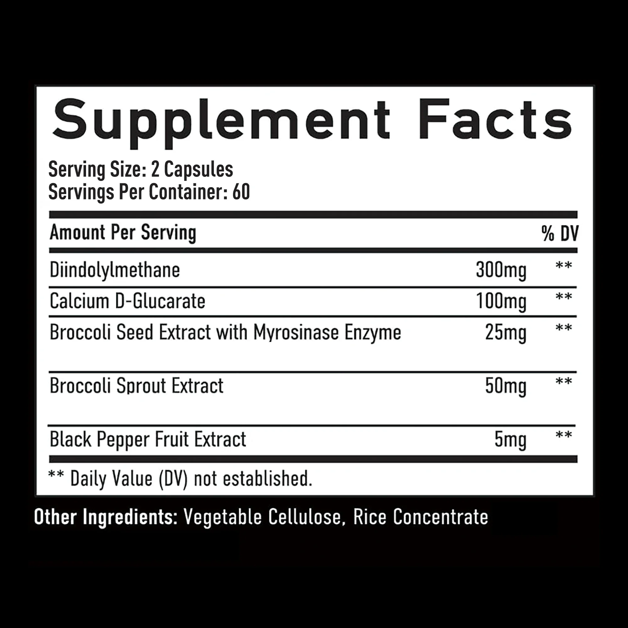DIM for Men Capsules-Balance Hormones, Boost Metabolism, and Increase Muscle Mass-120 Capsules