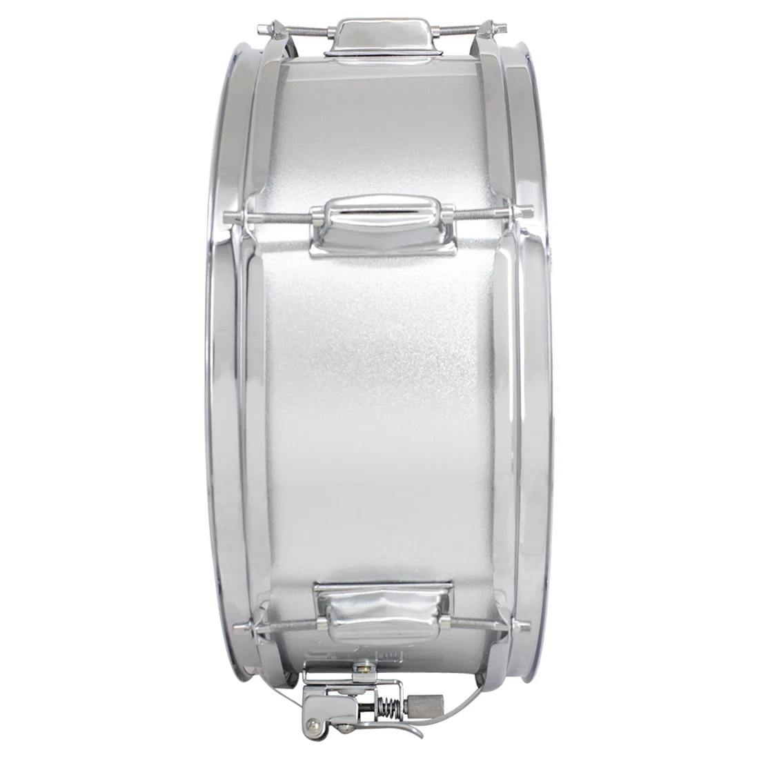 SLADE 14 Inche Snare Drum Silver Stainless Steel Marching Drum Set Percussion Instrument with Strap Sticks Accessories