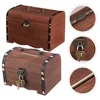 2 Pcs Treasure Chest Piggy Bank Organizer Lids Maker Large For Party Coin Child 6