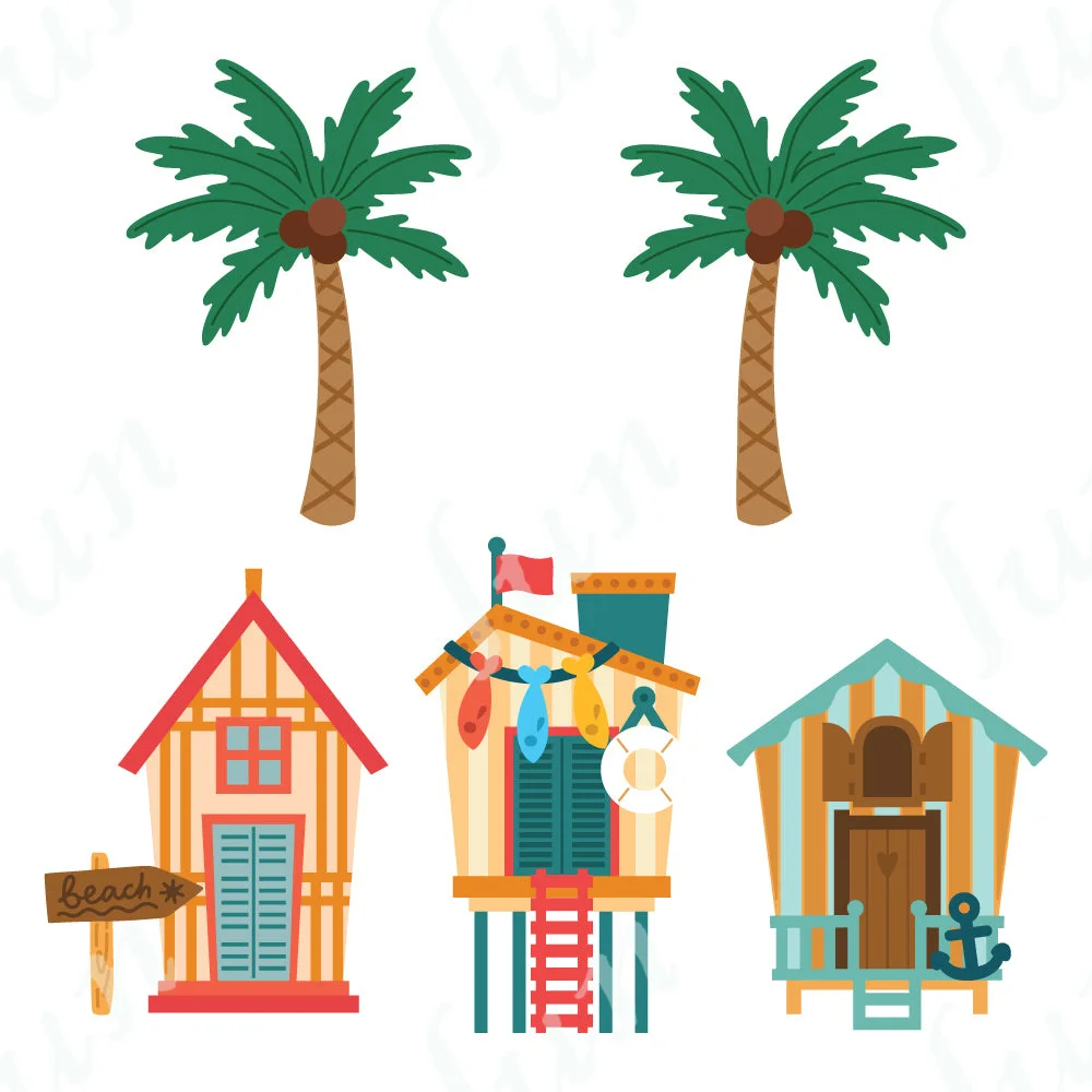 Description Picture 6 of itemPalm Beach Seashells Metal Cutting Dies Silicone Stamps Scrapbooking Lovely Layered Stencils DIY Embossing Craft Supplies Mould