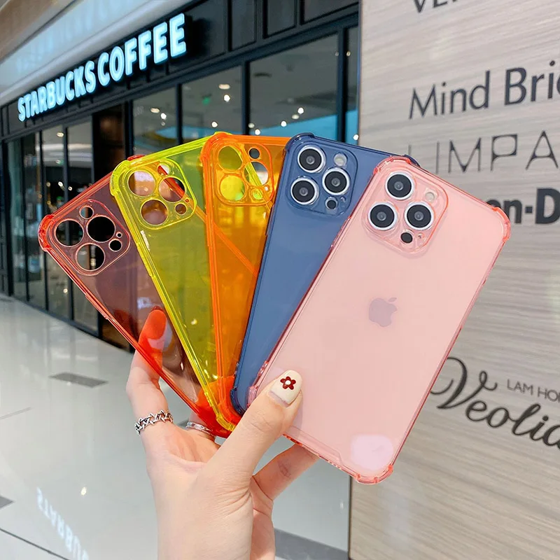 Drop-proof Transparent Phone Cases 