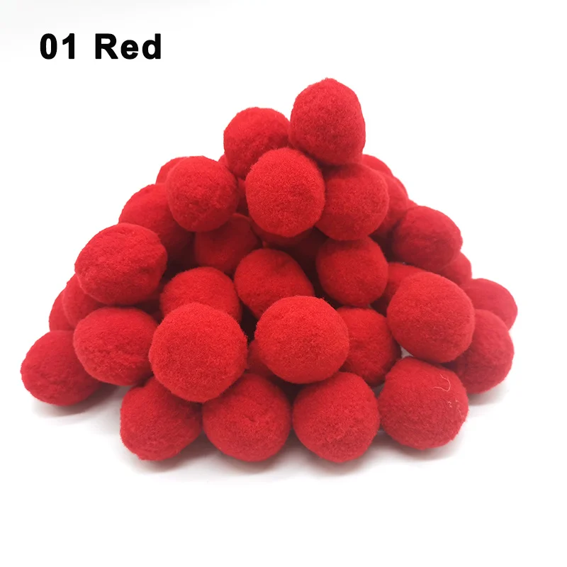 Colorful Fluffy Pom Pom Balls