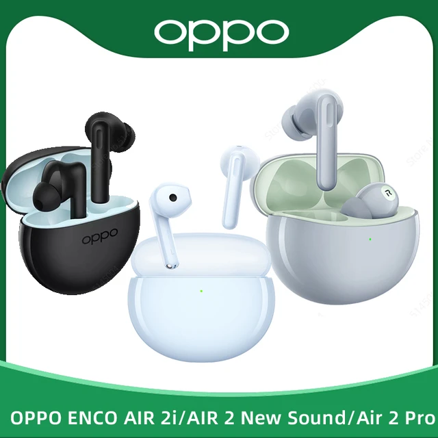 OPPO ENCO Air 2 Air 2 Pro Air 2i TWS Earphone Wireless Bluetooth Earbuds AI  Noise Cancelling Wireless Headphone For Find X5 Pro