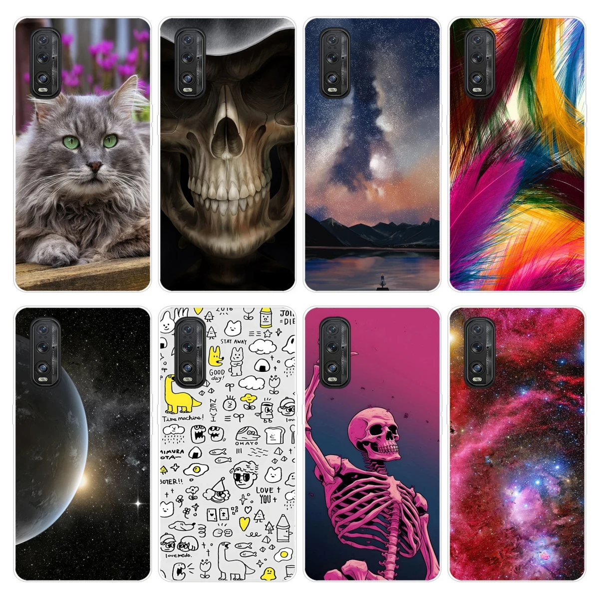 Per Oppo Find X2 Lite Case X2 Neo Case Custodia Morbida In Silicone Tpu Per Oppo Find X2 Lite Find X2 Neo X2 Pro Bumper Fundas Coque