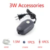 Aquarium Air Pump Fish Tank Mini Silent Compressor Single Double Outlet Oxygen Pumps Aquariums Aquatic Accessories 220V 3W 5W 5