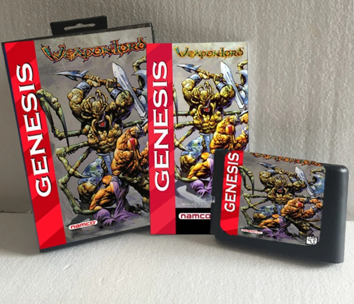 

Игровая карта для Sega MegaDrive Genesis, 16 бит, с коробкой и руководством