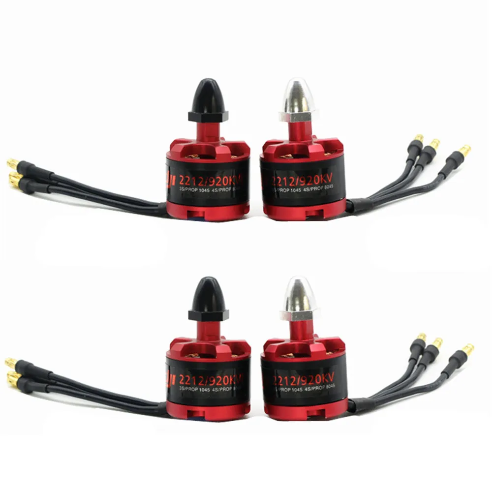 4PCS/1PCS 2212 920KV Brushless Motor CW/CCW Support 3S/8045