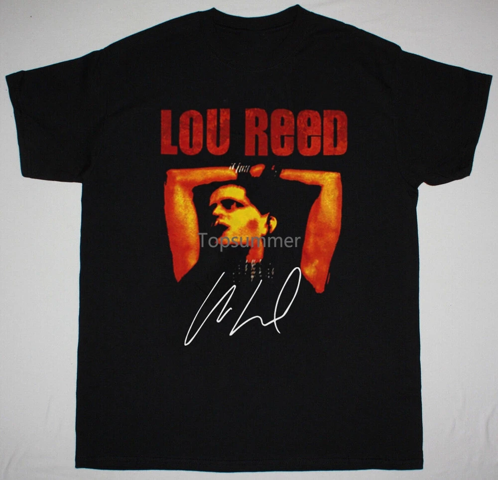 

Lou Reed Rock And Roll Signature Gift For Fan Black All Size S-345Xl Shirt