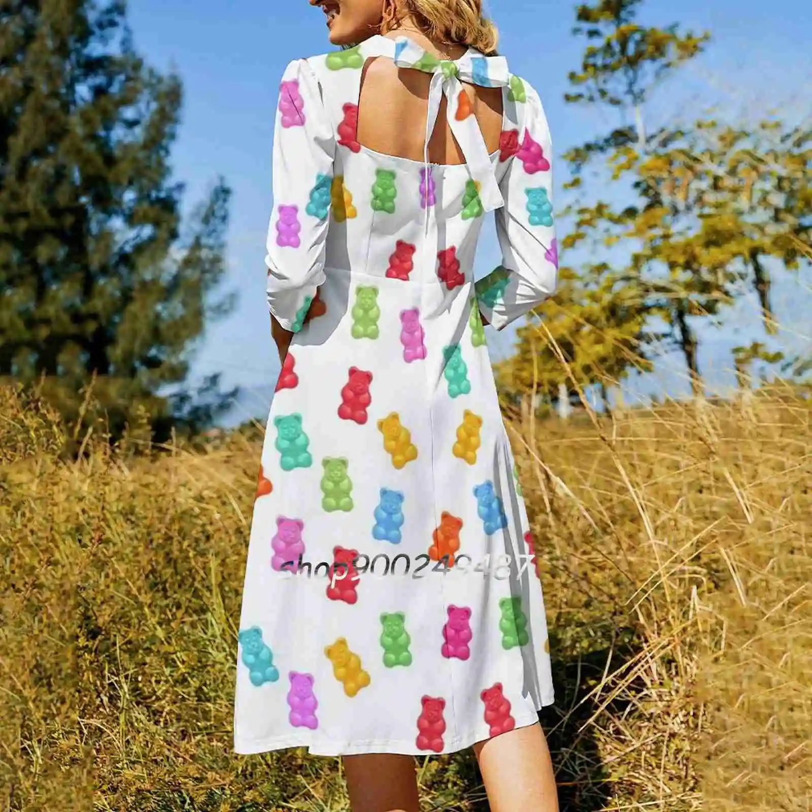 Gummy Bear Twirly Dress with Cartwheel Short main image 1