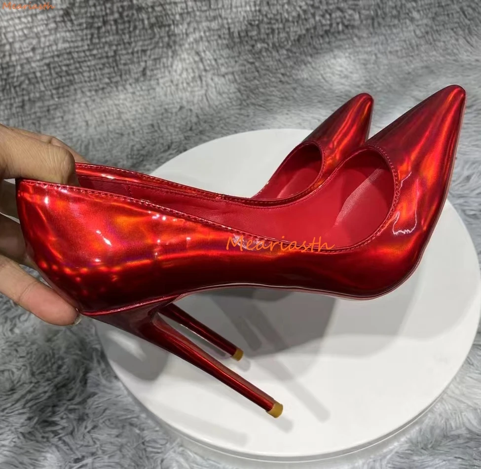 

2022 Spring Autumn Women New Pointed Toe Black red Shoes 6cm 8cm 10cm Thin High Heels Sexy Office Work Stiletto Classics Pumps