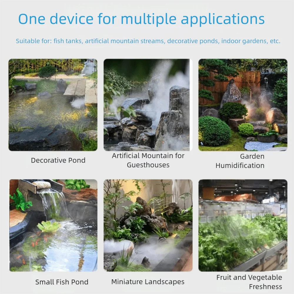 Ultrasonic Mist Maker 24v Transformer for Pond Decor