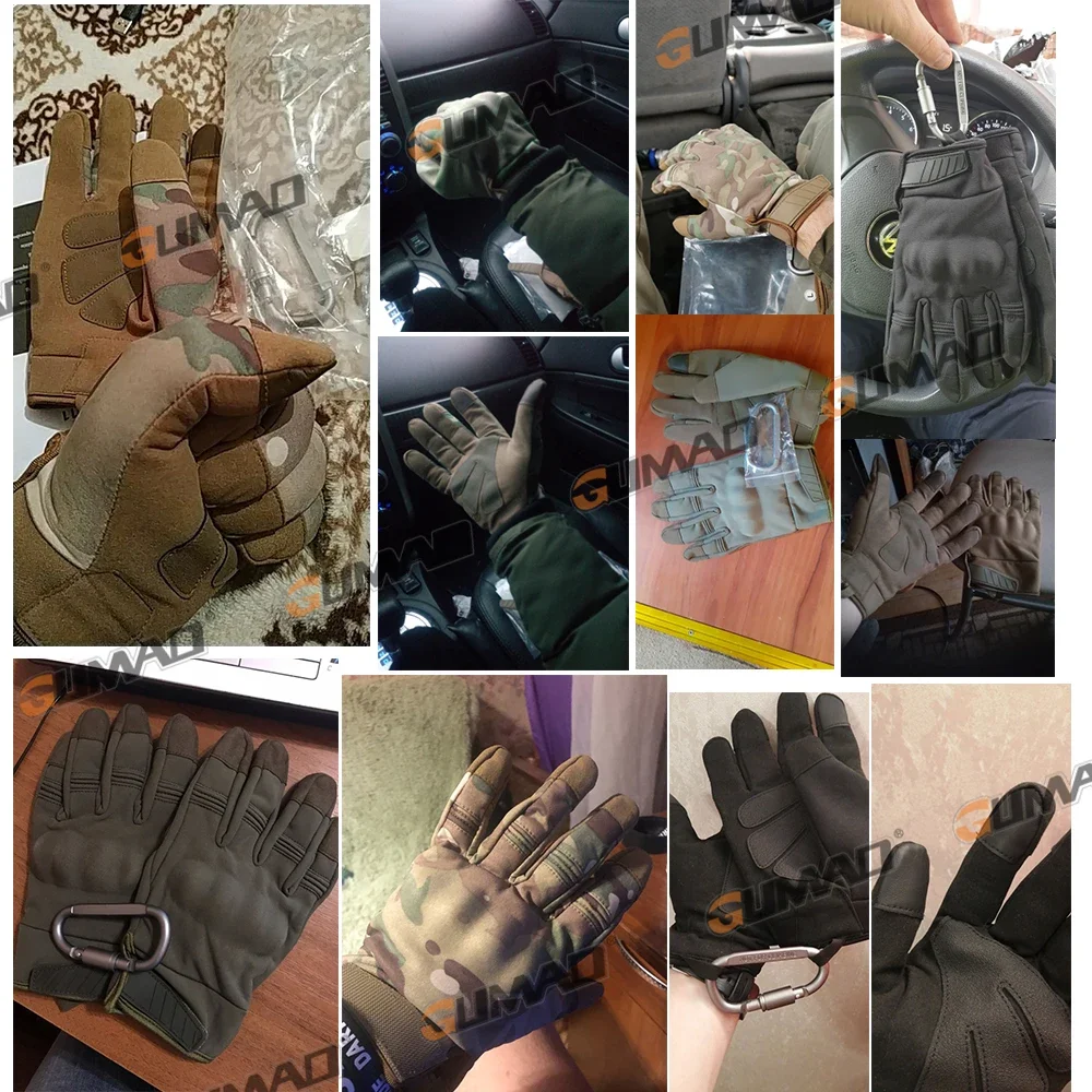 Tactical Gloves Touch Screen Full Finger Glove Hard Shell Fleece Warm Combat Airsoft Hunting Hiking Bicycle Cycling Non-slip Men motorcycle gloves touch screen gloves fitness gloves bicycle gloves