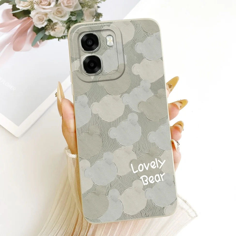 Cute Kawaii Luxury Fashion Flower Silicone Phone Case Cover