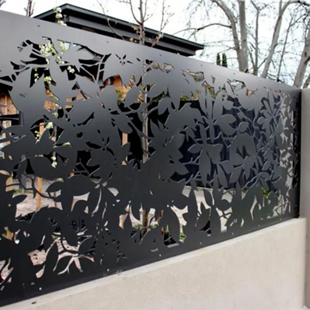 Lézerrel Vágott Fémpanel Kültéri Fém Adatvédelem Képernyők Kerti Panelek Képernyő Dekoratív - Image 4