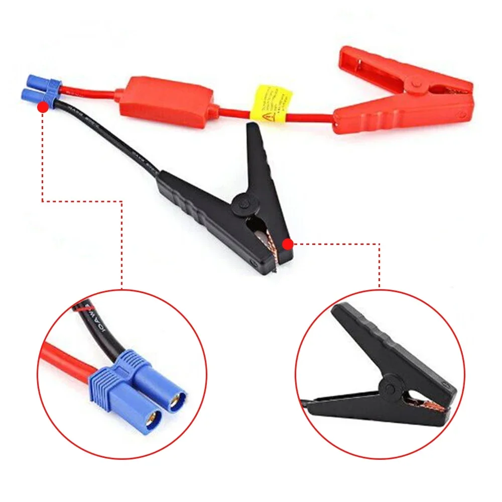 Car Emergency Start Power Clip Automotive Replacement Battery Clamp Booster Battery Clips for 12V Portable Car Jump Starter