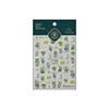 1Pcs Lovely Cat Green Potted Plant Flowers Nail Stickers 5D Reliefs Self Adhesive Nail Art Stickers Manicure Decorations Decals 6