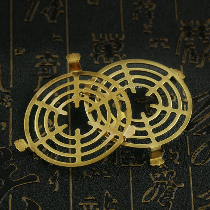 Pure Copper High Foot Charcoal Burning Frame Incense Road Supplies Tools DIY Household Indoor Charcoal Incense Seal Accessories