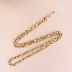 Elegant Metal Crossbody Chain Lanyard for Women - Long Anti - Lost Phone Strap Accessory (9mm double o chain)