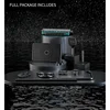 Luxury Piano Digital Bathroom Shower Set 12 Inch Rainfall Shower Head Hot Cold Bathroom Faucets Thermostatic Piano Shower System 6