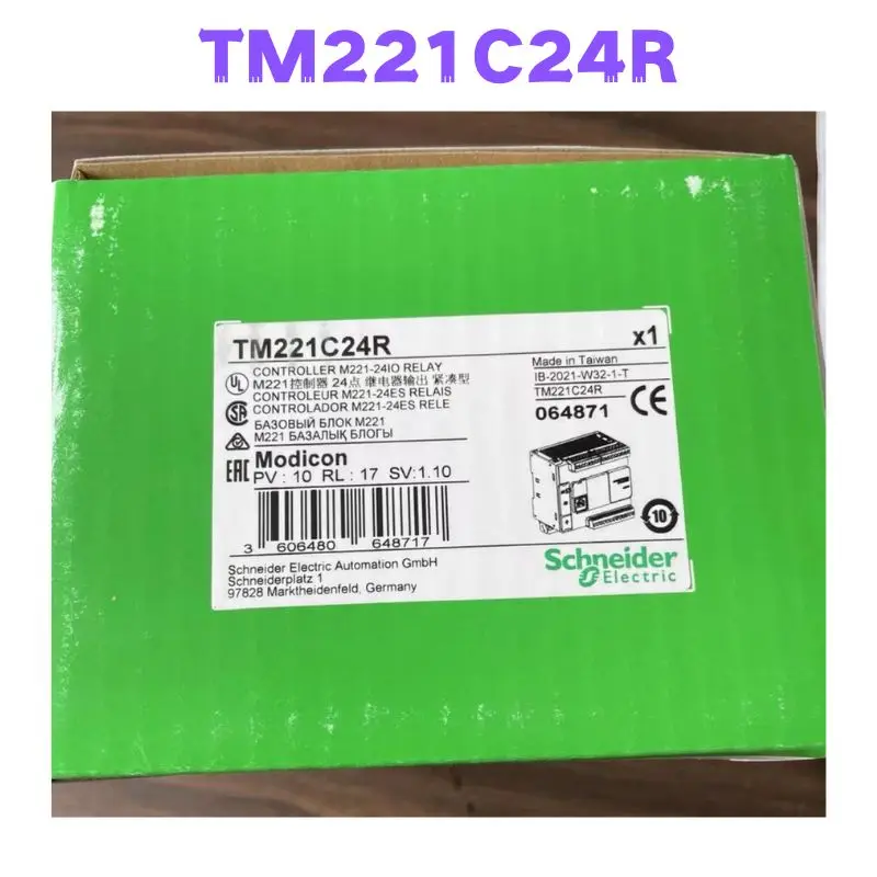 

Новый ПЛК-модуль TM221C24R