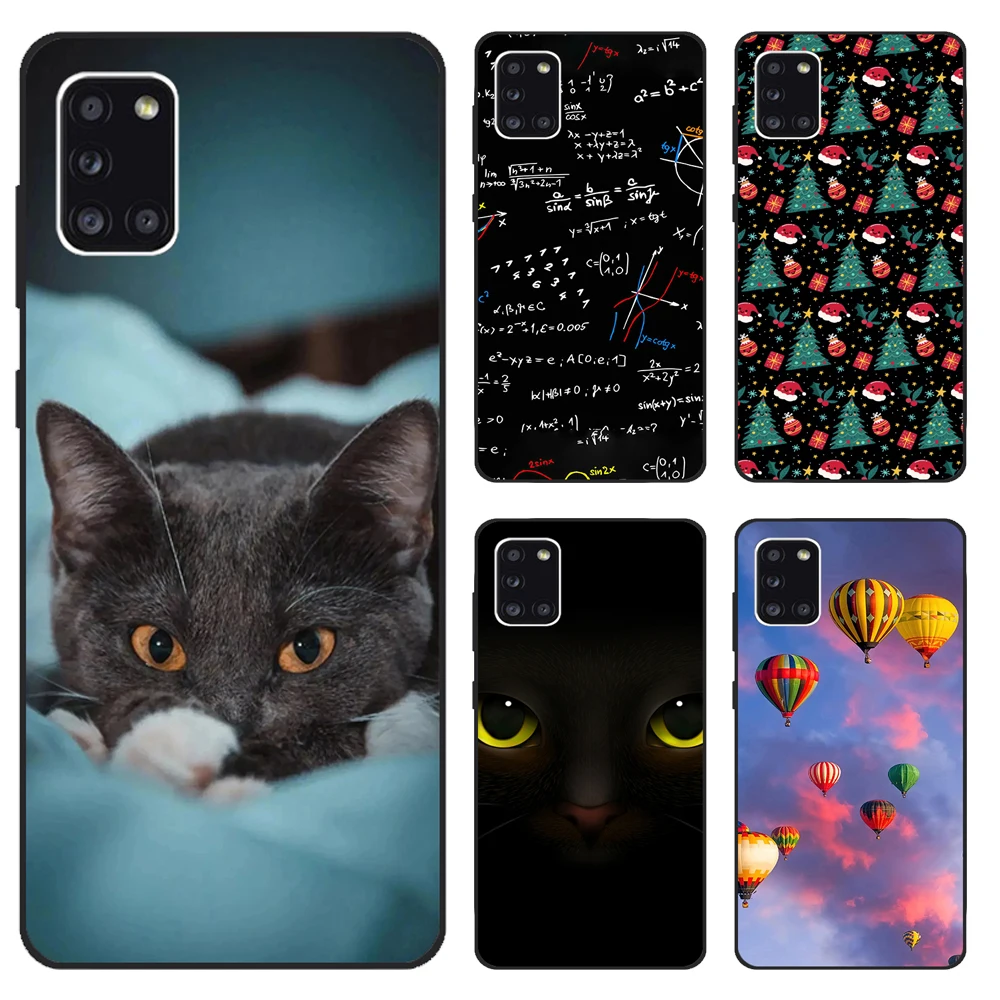Per Samsung A31 Custodia Per Ragazze Custodia Morbida In Silicone Trasparente Per Samsung Galaxy A31 Custodia A 31 A3 1 Fundas A31 Custodia Coque