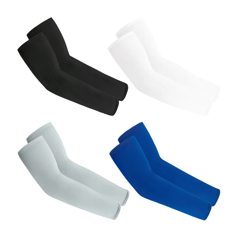 Cooling Arm Sleeves 2Pcs Unisex Women Men Sports Running UV Sun Protection Outdoor Fishing Cycling For Hide Tattoo