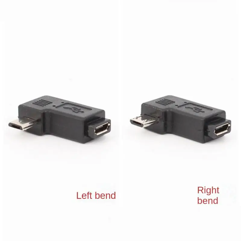 

Degree Left & Right Angled Mini USB 5pin Female to Micro USB Male Data Sync Adapter Plug Micro USB To Mini USB Connector