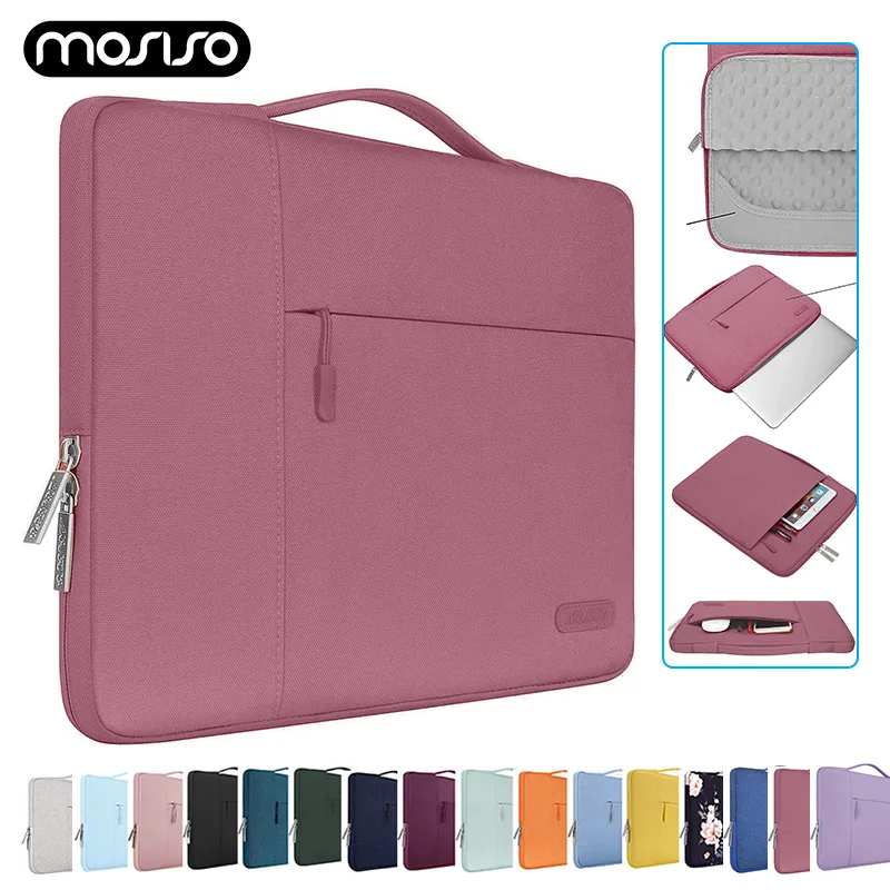 

Laptop Bag for 2024 Macbook Air Pro M1 M2 11 12.3 13 13.3 14 15 16 inch Notebook Handbag Waterproof Briefcase Cover Sleeve Case