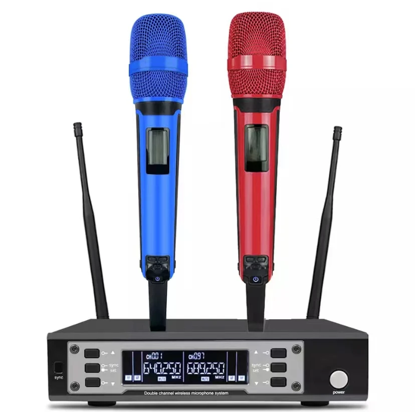전문가용 핸드헬드 다이나믹 마이크 보컬 마이크로폰 EW135 G4 무선 마이크 SKM9000
