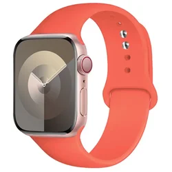 Premium Silicone Watch Strap Bracelet - Vibrant Colors & Versatile Design for 38 40 41 S10-42MM (45 citrus)