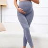 Pregnant Women's Thin Bottoming Pants Spring And Summer New Maternity High Elastic Belly Support Pants 6