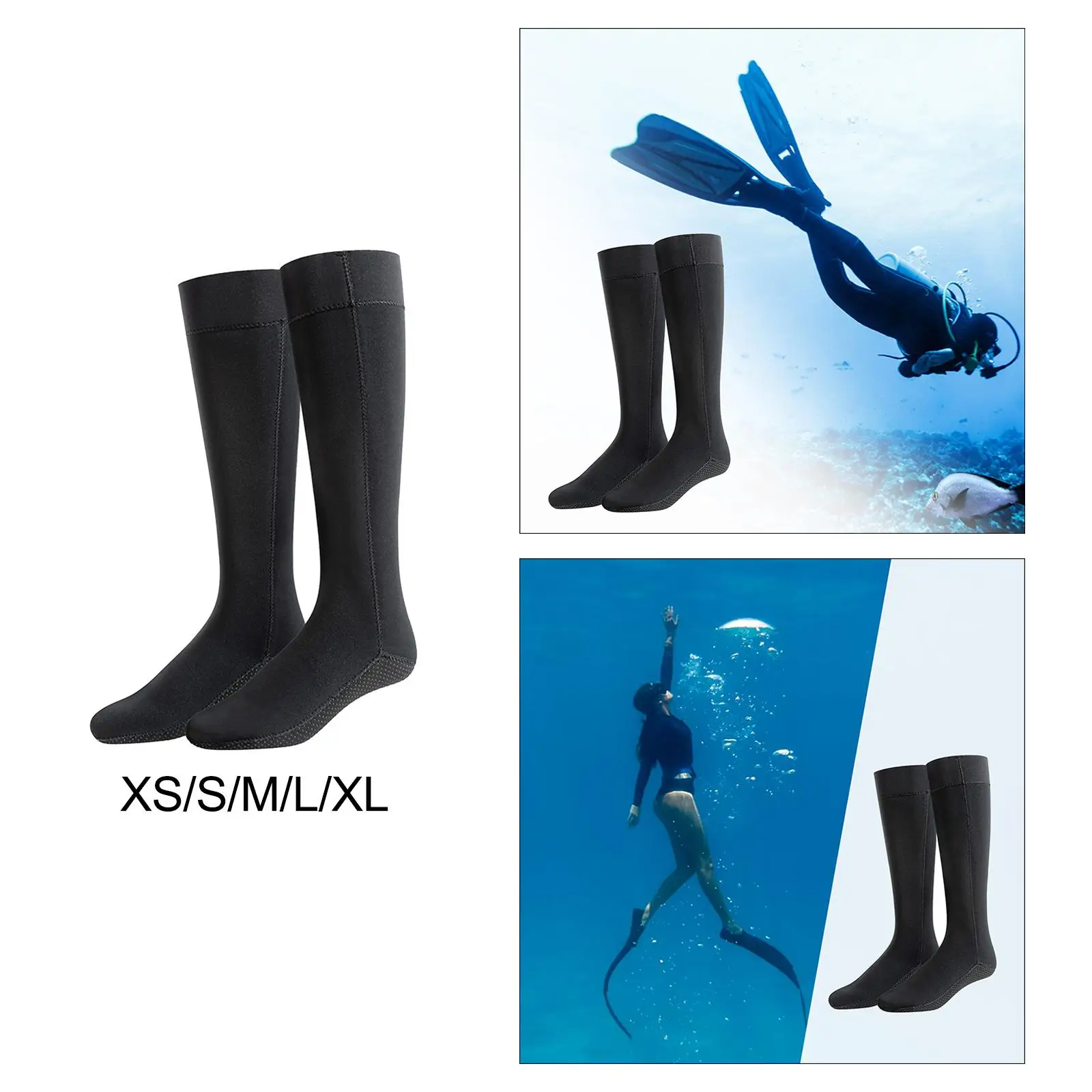 Diving Socks 3mm Neoprene Surfing Sock for Swim Sailing Kayaking