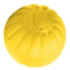 EVA Dog Ball Toy Pet Bite Resistant Chew Toys Pets Interactive Balls(yellow) 4