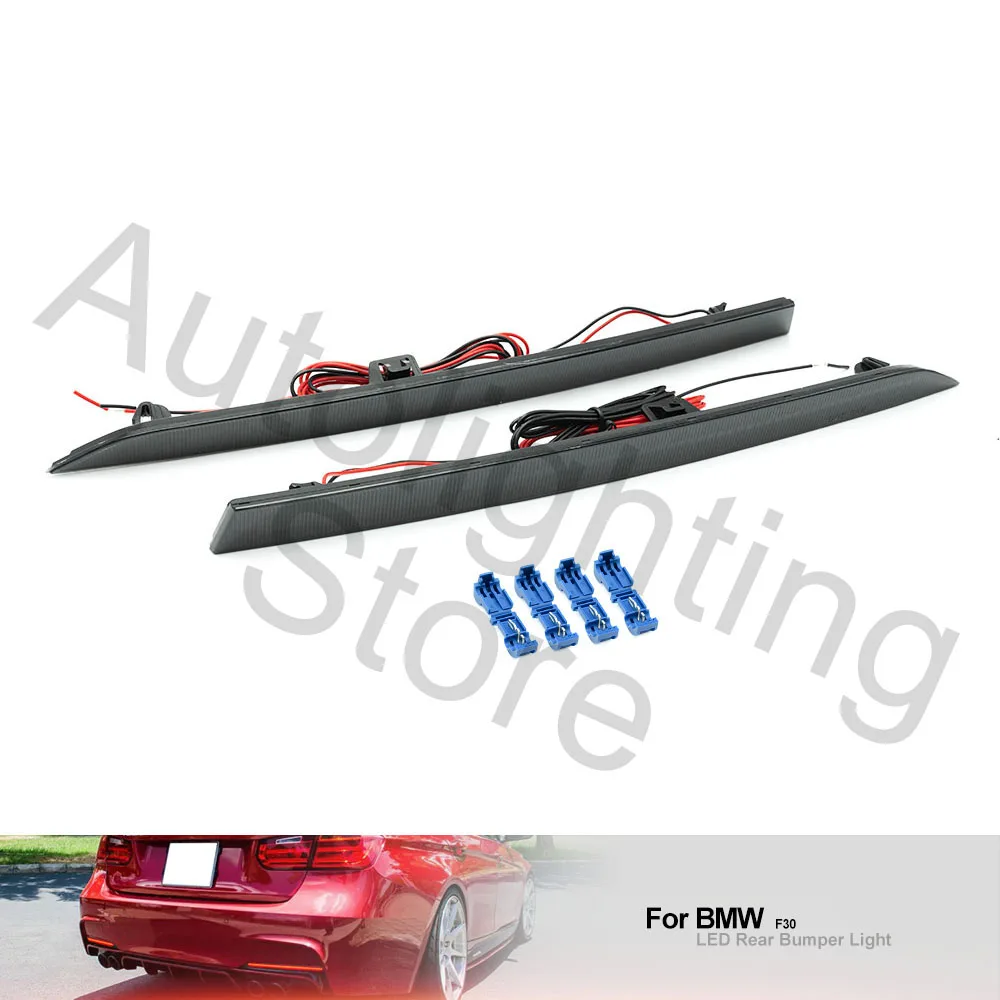 BMW 3 �ø��� F30 F31 2012 2013 2014 2015 2016-2019 M-Sport�� LED ����, ��� ���� ���� ���÷��� �극��ũ ���� ����Ʈ, 2 ��