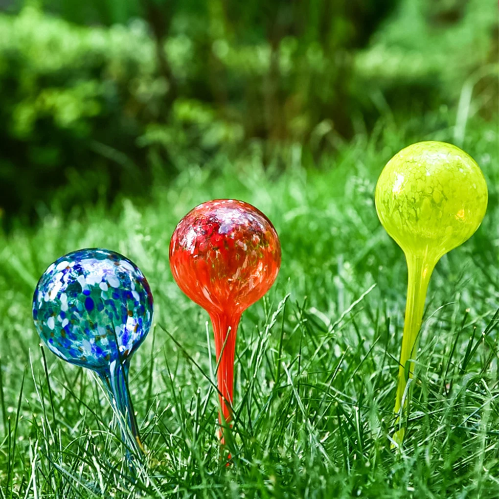 2025 New 1PC Ball Glass Automatic Watering Device Household Green Plant Potted Plant Drip Irrigation Device 4