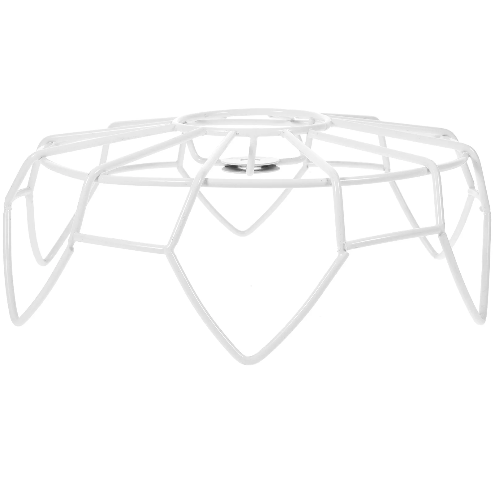 

Lamp Shade Frame Lamp Guard Clamp Metal Lampshade Rack Vintage Pendant Light Cover Decorative Wire Lamp Shade Ceiling Light