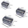 Multifunctional Large Capacity Makeup Storage Bag Felt Cloth Liner Travel Insert Portable Bag in Bag Cosmetic Organizer 6