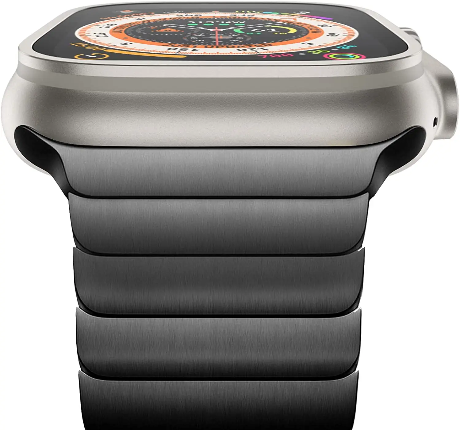 التيتانيوم اللون الفرقة ل أبل ساعة 46 مللي متر الت...